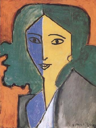 Henri Matisse Portrait of Lydia Delectorskaya (mk35) oil painting image